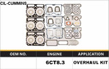 6CT8.3 OVERHAUL KIT